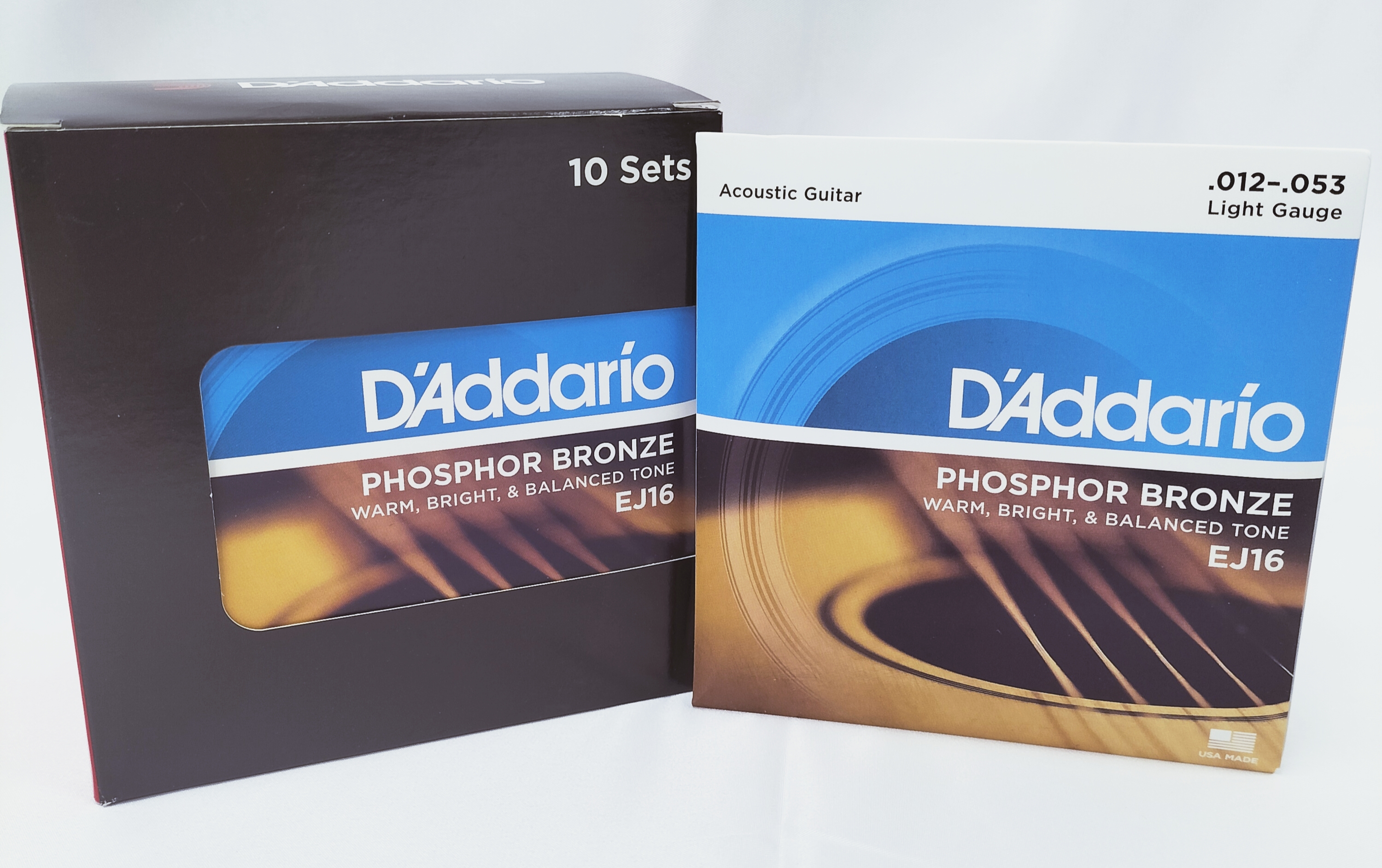 新品　D'Addario　ダダリオ アコースティックギター弦 EJ-16